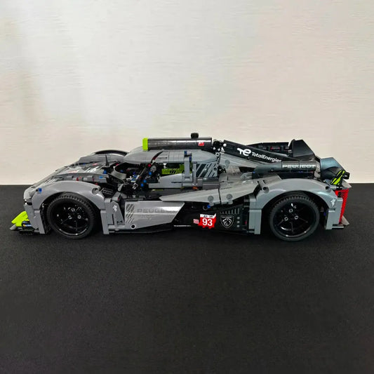 Tech PEUGEOT 9X8 24H Le Mans Hybrid Hypercar Bricks Toy