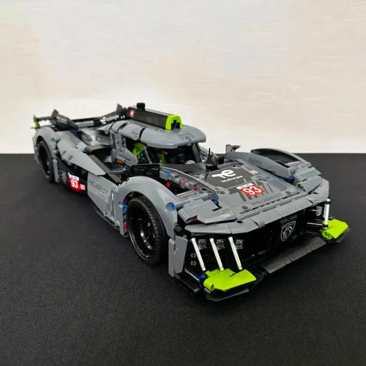 Tech PEUGEOT 9X8 24H Le Mans Hybrid Hypercar Bricks Toy