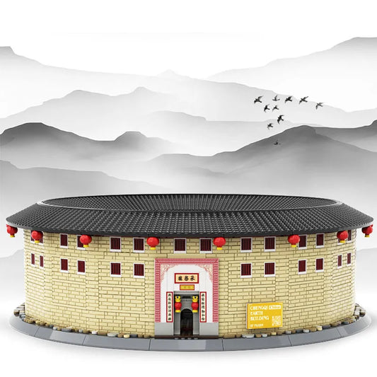 Creator Expert Fujian Hakka Tulou Chengqi Bricks Toy