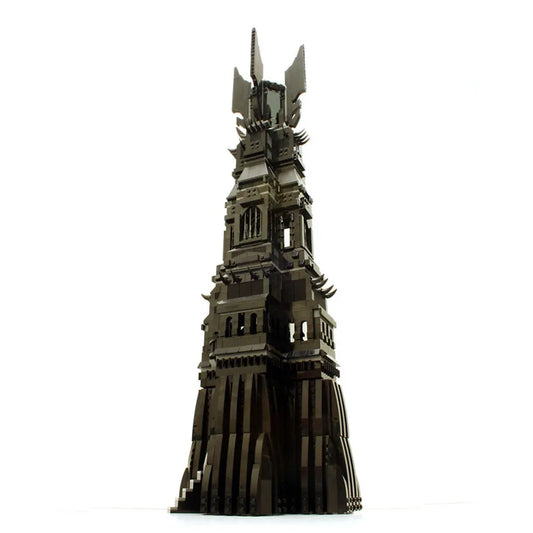 Building Blocks Movie MOC UCS Pinnacle Of Orthanc Tower Kids Toys