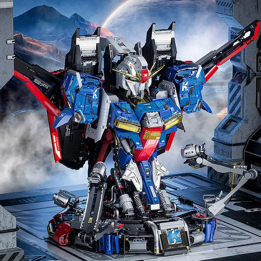 Transformation MOC Assault Bust Mech Robot Bricks Toy