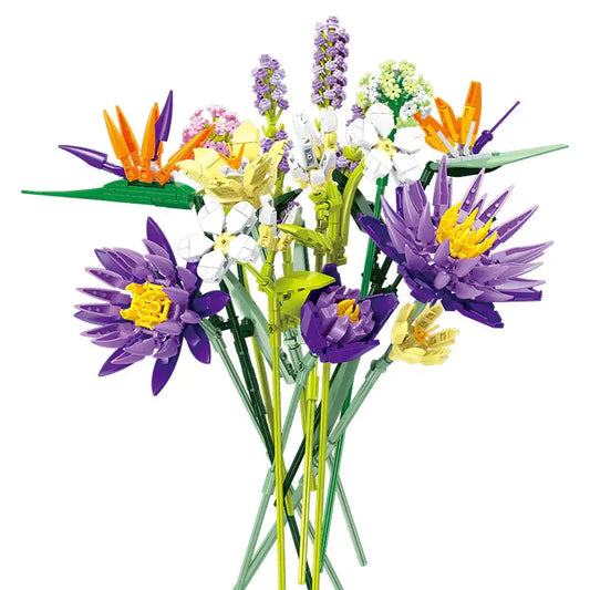 Creator Expert Ideas Tropical Flower Bouquet Bricks Toy