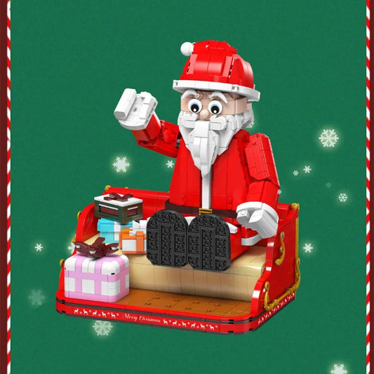 Creator Expert MOC City Santa Claus Bricks Toy