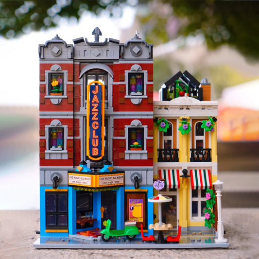 Creator Expert MOC City Jazz Club and Pizzeria Bricks Toy