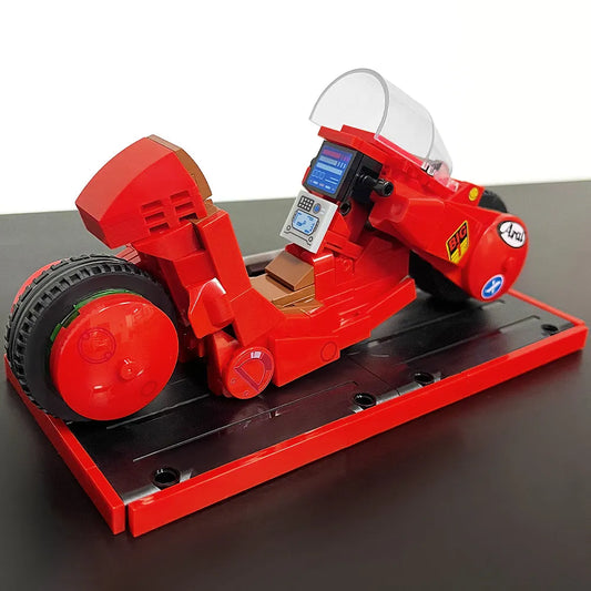 Tech MOC Kinda Special Motorcycle Bricks Toy