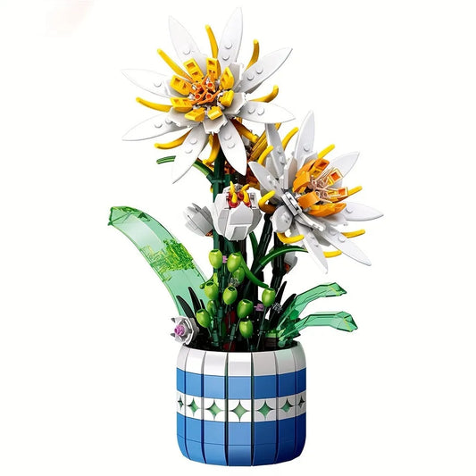 Creator Expert Epiphyllum Bonsai Plant Bricks Toy