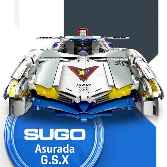 Technic MOC SUGO Asurada GSX Sports Car Bricks Toy