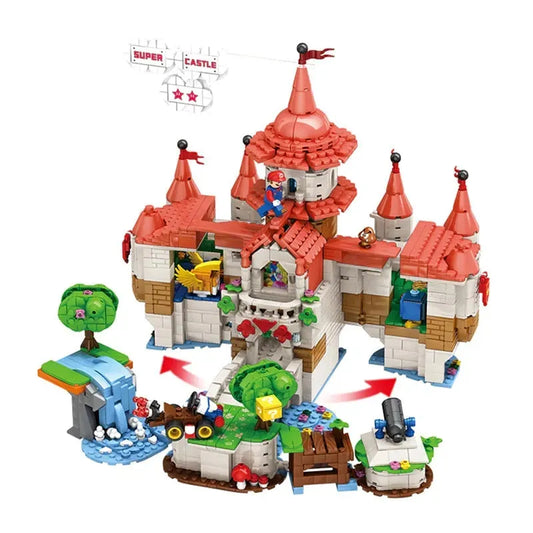 Creator Movie Super Mario Castle Bricks Toys EU