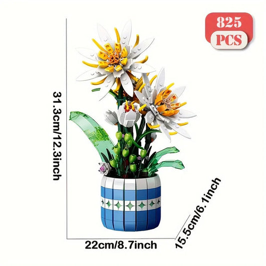 Creator Expert Epiphyllum Bonsai Plant Bricks Toy