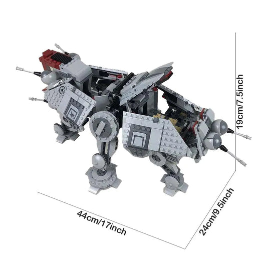Star Wars MOC The AT-TE Walker Bricks Toy