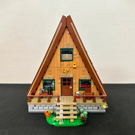 Expert Ideas A Frame Cabin Bricks Toy