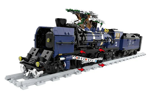 Tech Motorized Oriental Express Simulation Train Bricks Toy