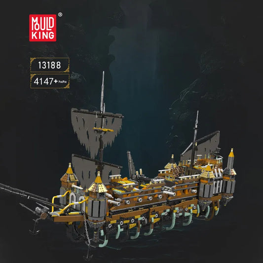 Pirates of Caribbean MOC Silent Mary Bricks Toy