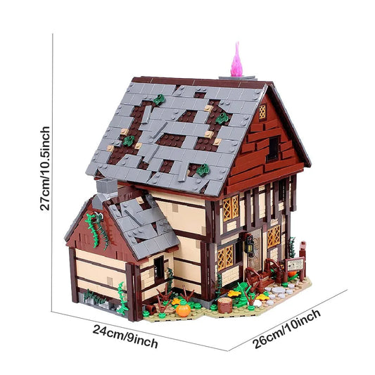 Ideas MOC Creator The Sanderson Sisters Cottage Bricks Toy