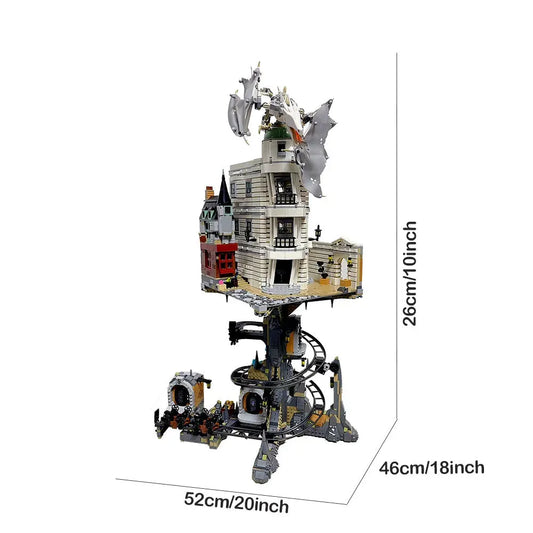 Harry Potter Movie Gringotts Wizarding Bank Bricks Toy