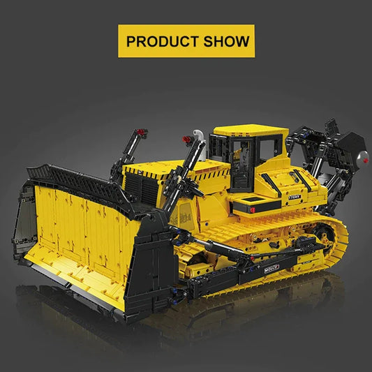 Tech MOC Liebherr PR766 Bulldozer Bricks Toy