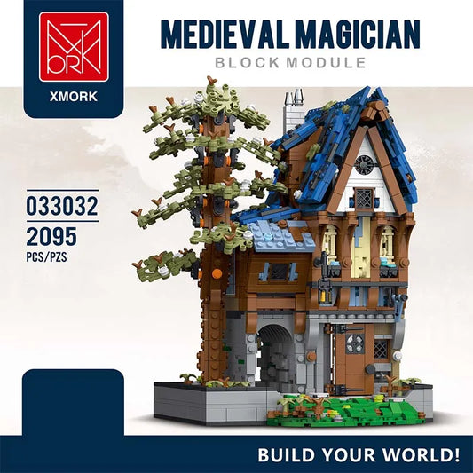 Creator Expert MOC Medieval Magician House Bricks Toy