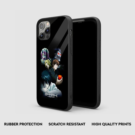 Death Note Characters Silicone Armored Phone Case by Anime Phone Cover