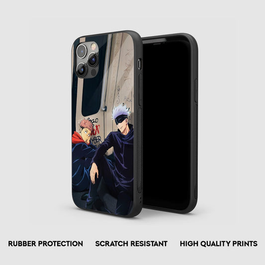 Gojo Yuji Silicone Armored Phone Case by Anime Phone Cover