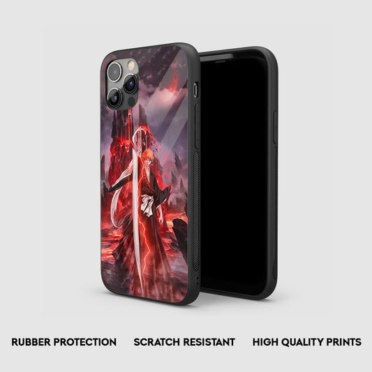 Ichigo Graphic Silicone Armored Phone Case by Anime Phone Cover