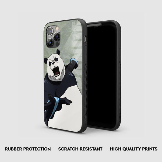Jujutsu Panda Silicone Armored Phone Case by Anime Phone Cover