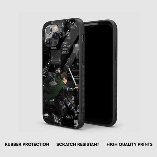 Levi Quote Silicone Armored Phone Case by Anime Phone Cover