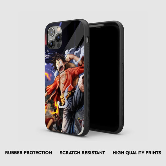 Luffy Gomu Silicone Armored Phone Case by Anime Phone Cover