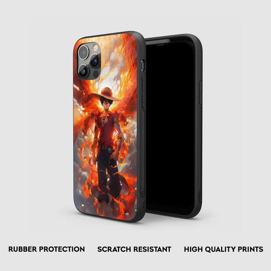 Luffy x Ace Silicone Armored Phone Case by Anime Phone Cover