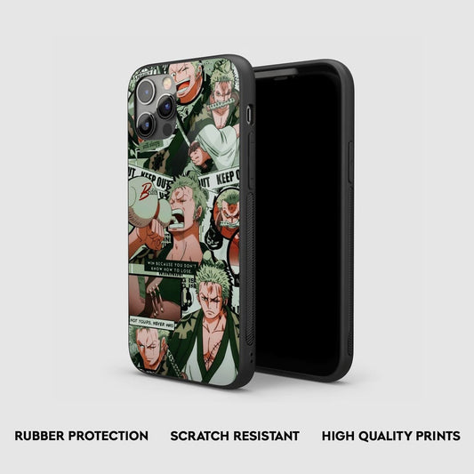 Roronoa Synopsis Silicone Armored Phone Case by Anime Phone Cover