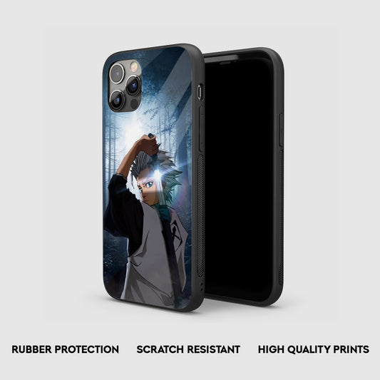 Toshiro Graphic Silicone Armored Phone Case by Anime Phone Cover