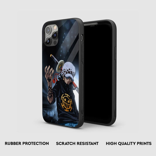 Trafalgar Graphic Silicone Armored Phone Case by Anime Phone Cover