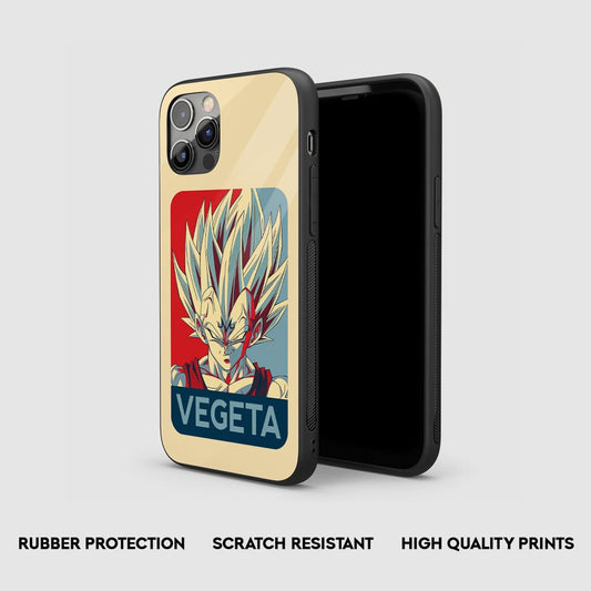 Vegeta Graphic Silicone Armored Phone Case by Anime Phone Cover
