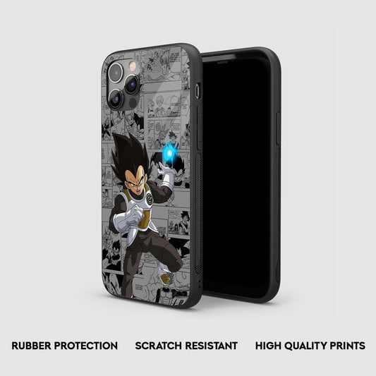 Vegeta Power Silicone Armored Phone Case by Anime Phone Cover