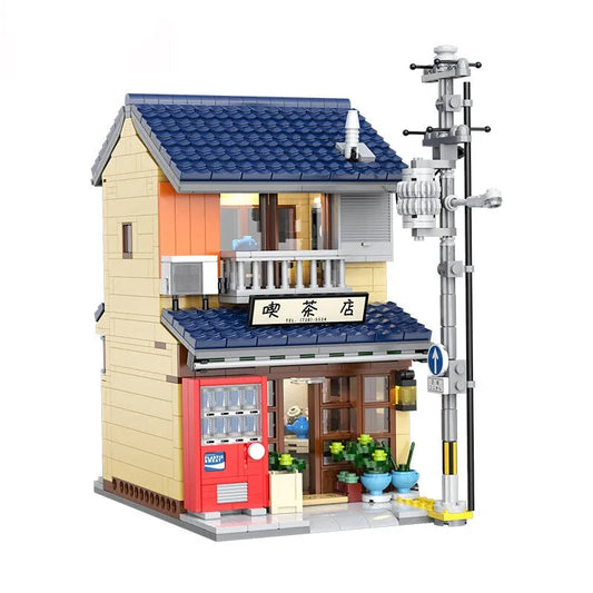 Creator Expert MOC Japanese Tea House Shop Bricks Toy EU