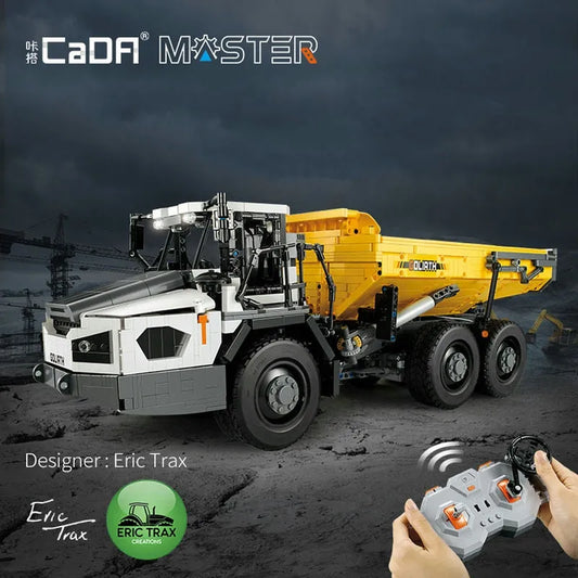 MOC APP RC Large Dump Truck Car Bricks Toys 61054