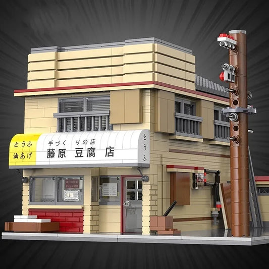 MOC Creator Expert City Tofu Store House Bricks Toy