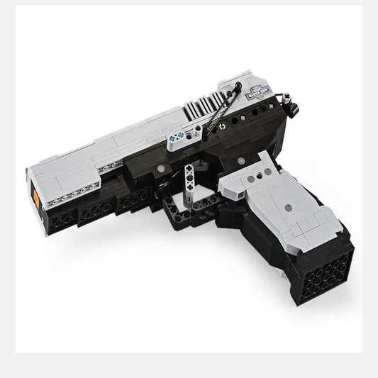 MOC Military Weapon SWAT Combat Pistol Gun Bricks Toys