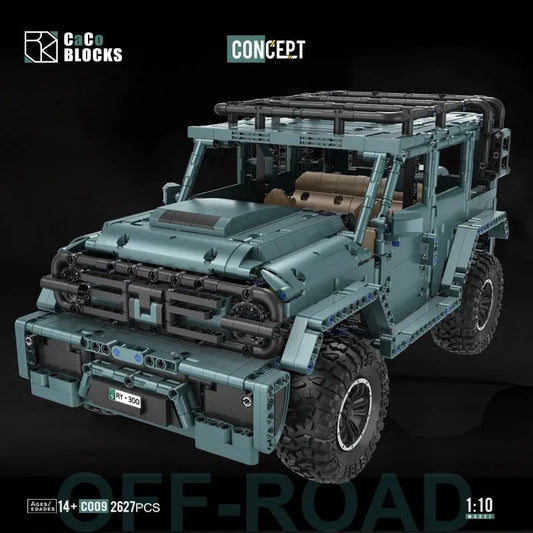 MOC 009 Concept RY300 Off Road SUV Vehicle Bricks Toy