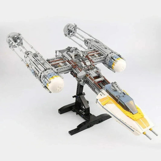 Star Wars MOC The Y-Wing Attack Starfighter Bricks Toys