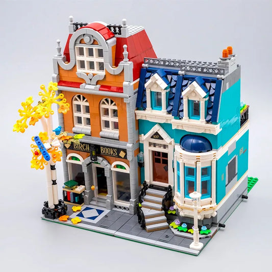 MOC 10201 Creator Expert City Bookshop Store Bricks Toys