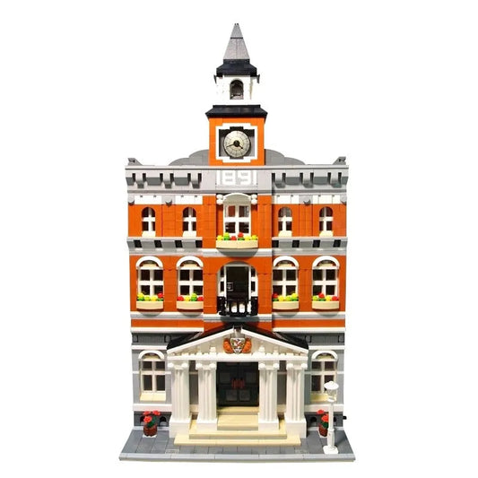 MOC 15003 Creator Expert City Town Hall Bricks Toys