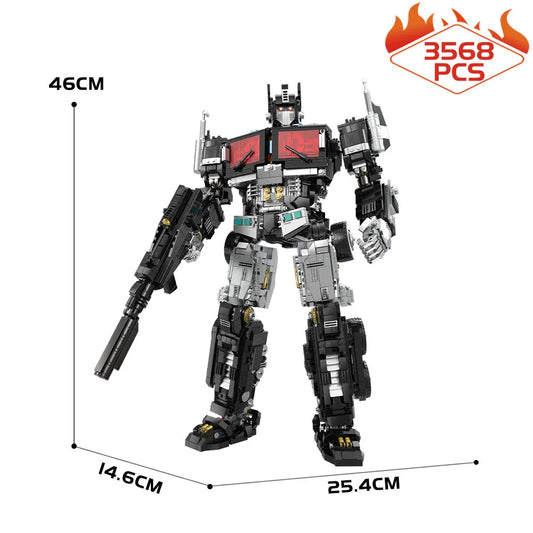 MOC 996 Experts God of Disaster and War Mecha Bricks Toys
