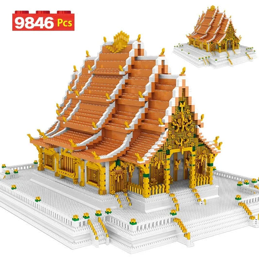MOC Architecture Thailand Grand Palace Bricks Toys