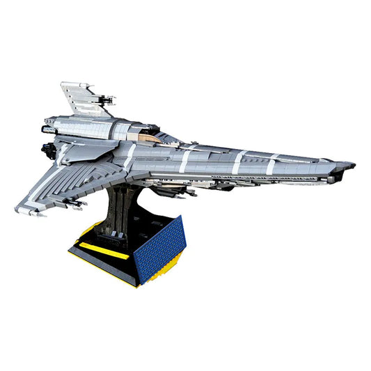 MOC Battlestar Galactica UCS Colonial Viper MKII Bricks Toys