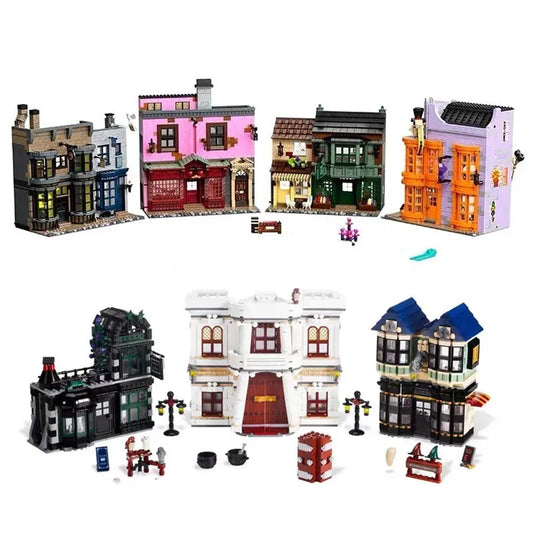 Building Block Harry Potter MOC Diagon Alley Bricks Toy 16012