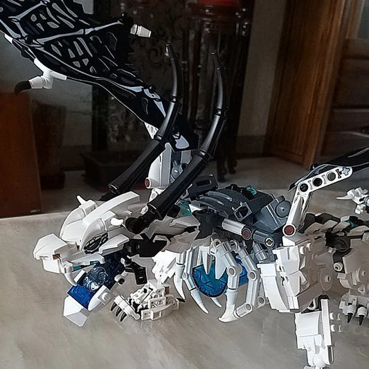 Building Block MOC Ninjago Skull Sorcerer Dragon Bricks Toy 7183