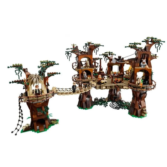 Building Block Star Wars MOC Ewok Village 05047 Bricks Toy EU