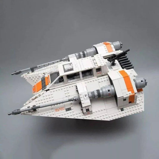Building Block UCS Star Wars MOC Snowspeeder Bricks Toys