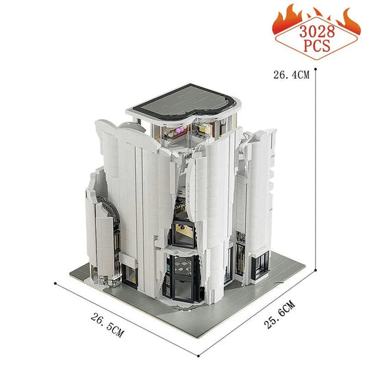 Building Blocks City Street MOC Flagship Luxury Store Bricks Toy