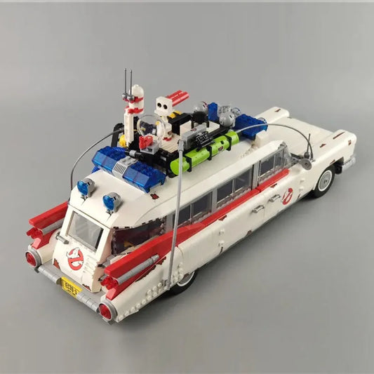 MOC Building Blocks Movie ECTO-1 Ghostbusters Car